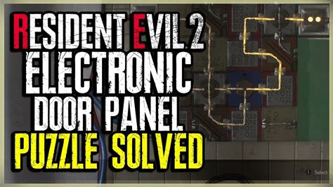 electric box re2|electronic door Resident Evil 2.